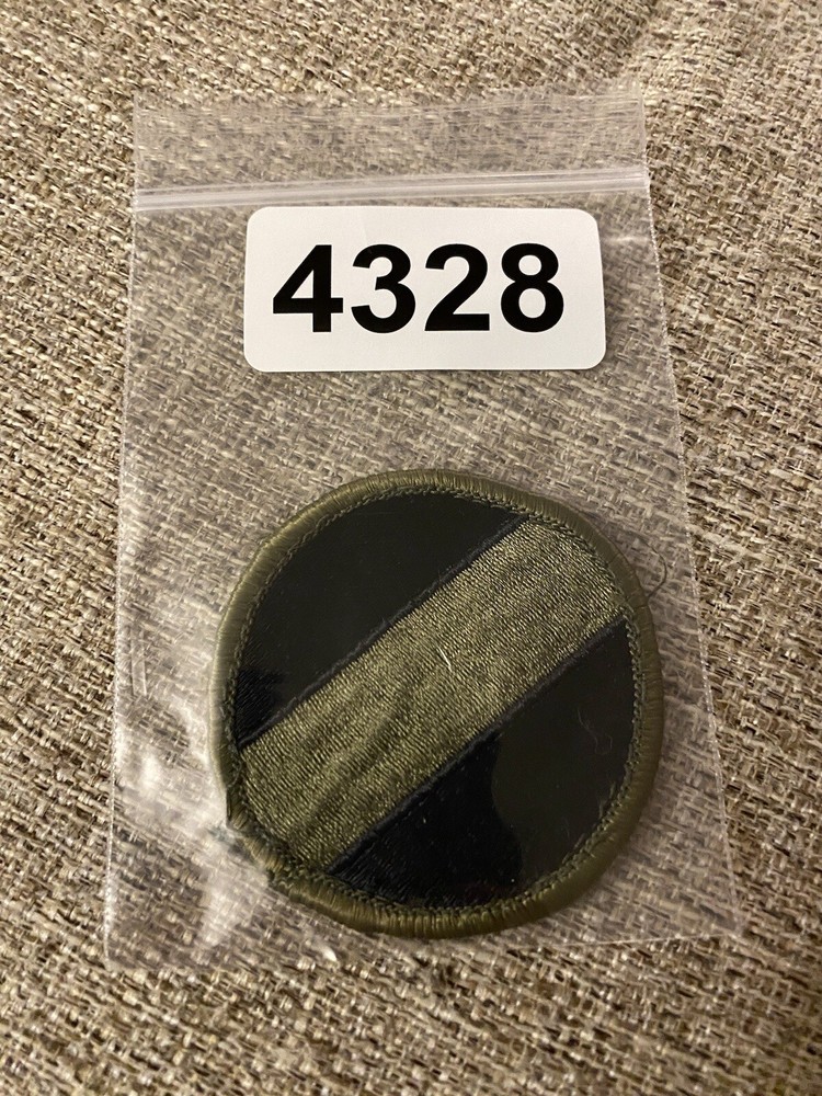 US Army Forces Command Round Subdued Patch FORSCOM INV4328