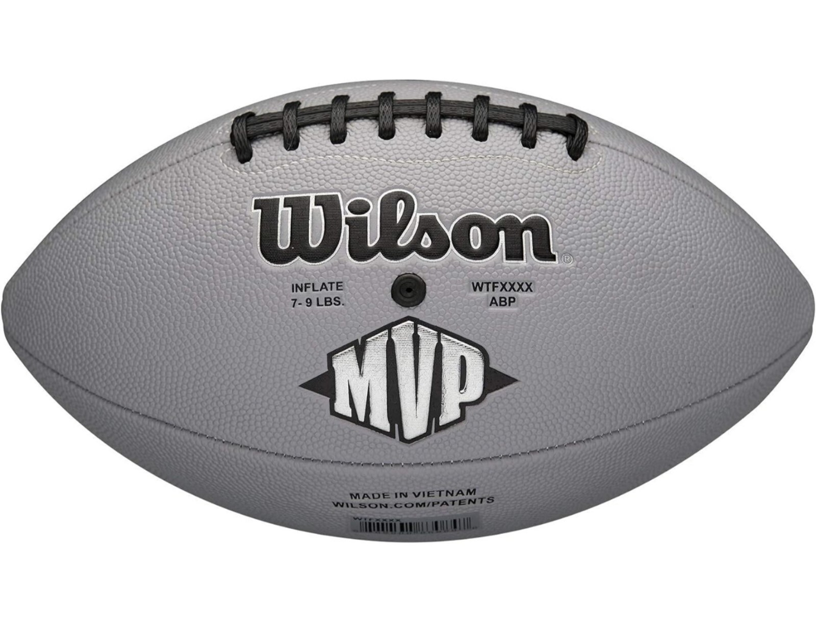 WILSON NFL MVP Football NFL MVP, Grey, Official