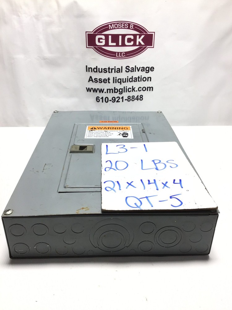 Square D QOC24US Load Center Enclosure V 2813