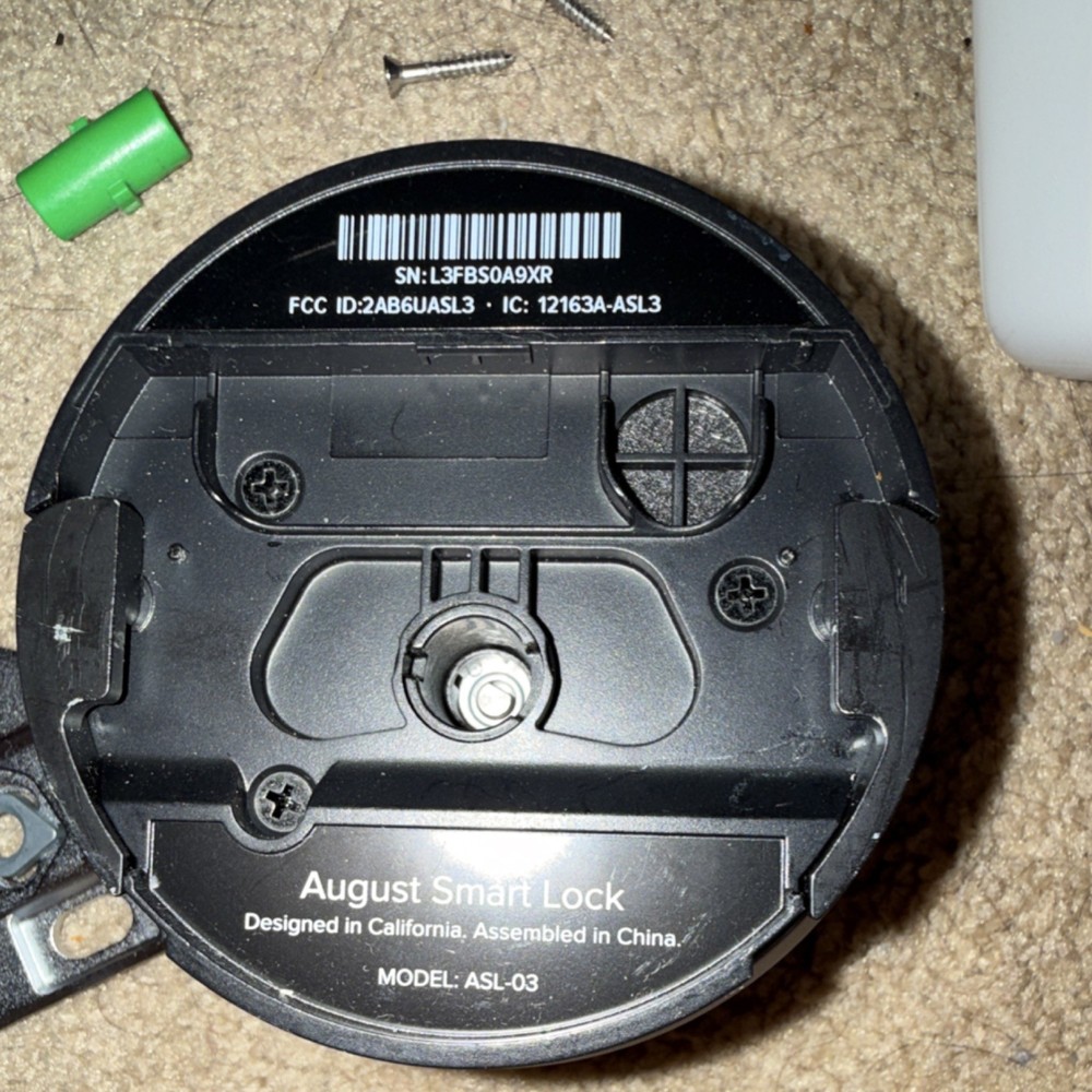 August Smart Lock Pro 3rd generation ( read description)