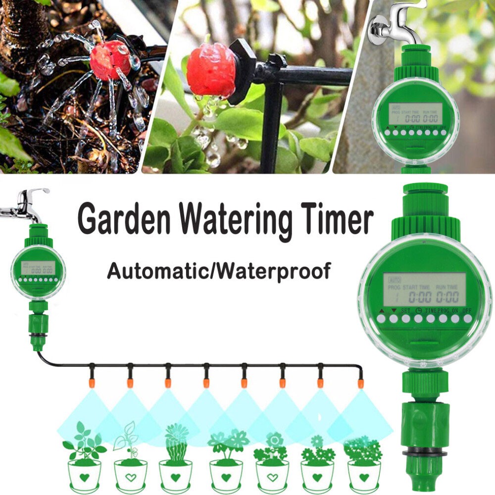 For Garden Watering Timer Digital LCD Automatic Water Timer Timer