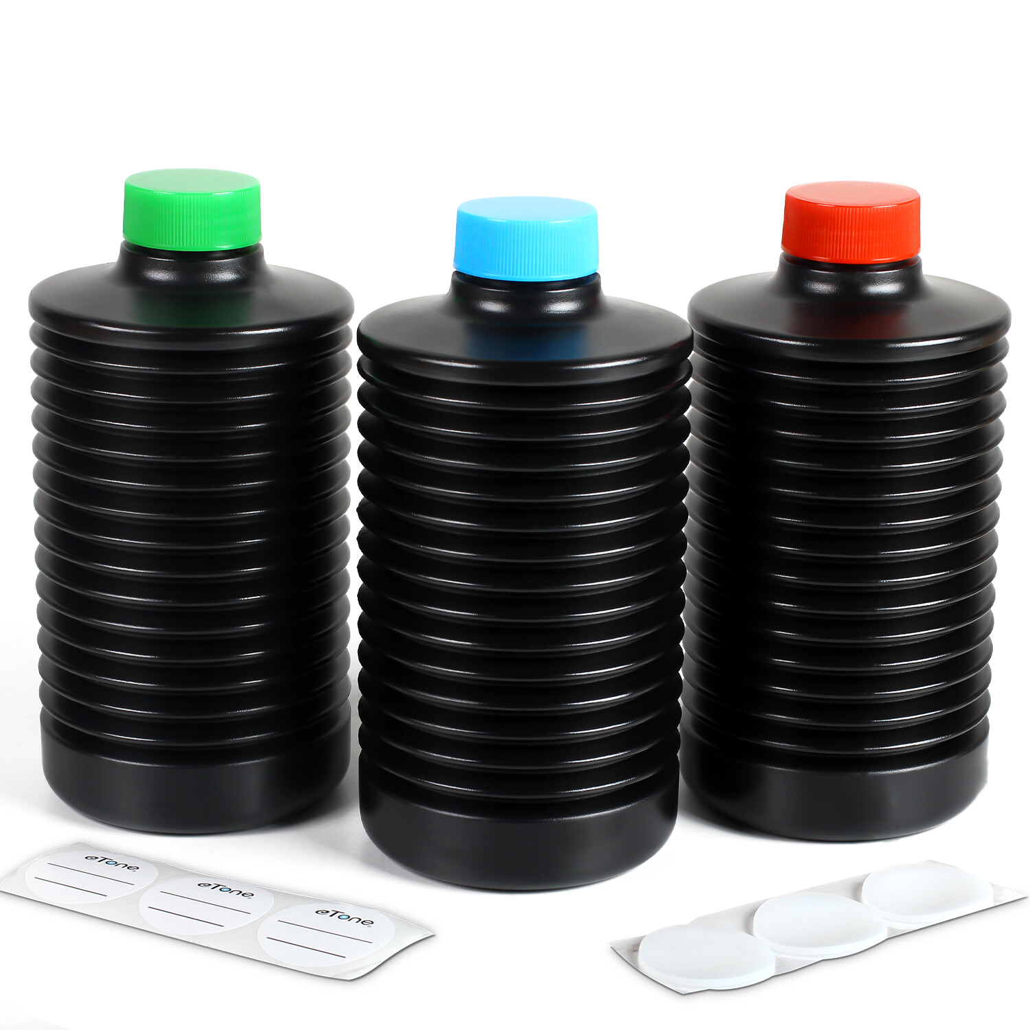 FS 3PCS 1L Collapsible Storage Bottles For Darkroom Chemical Film Developing US