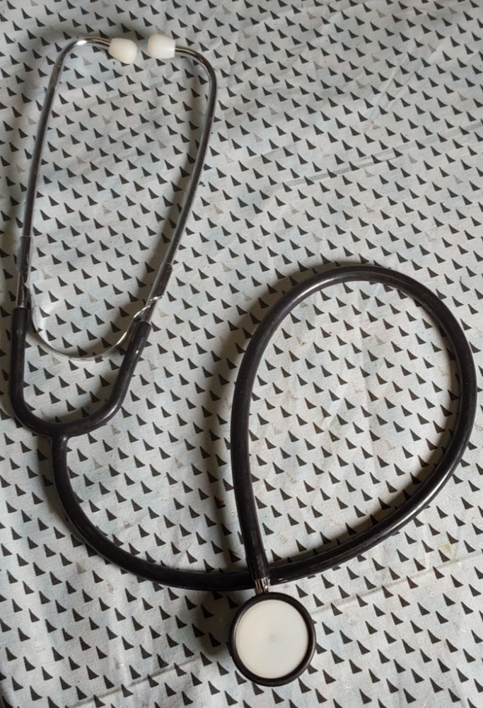Stethoscope Double Sided Black