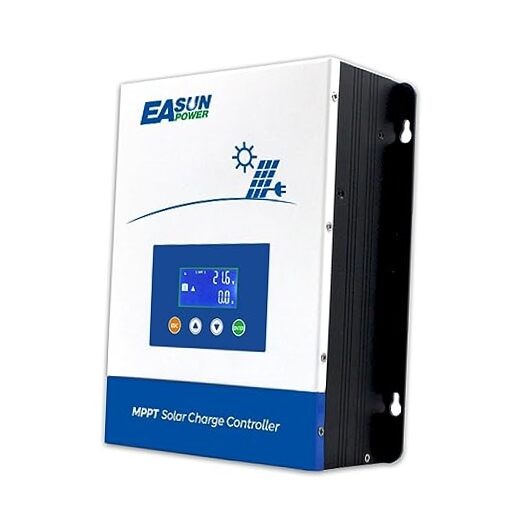 MPPT Solar Charge Controller,12V/24V/36V/48V Auto,Max Input 150V LCD 100A