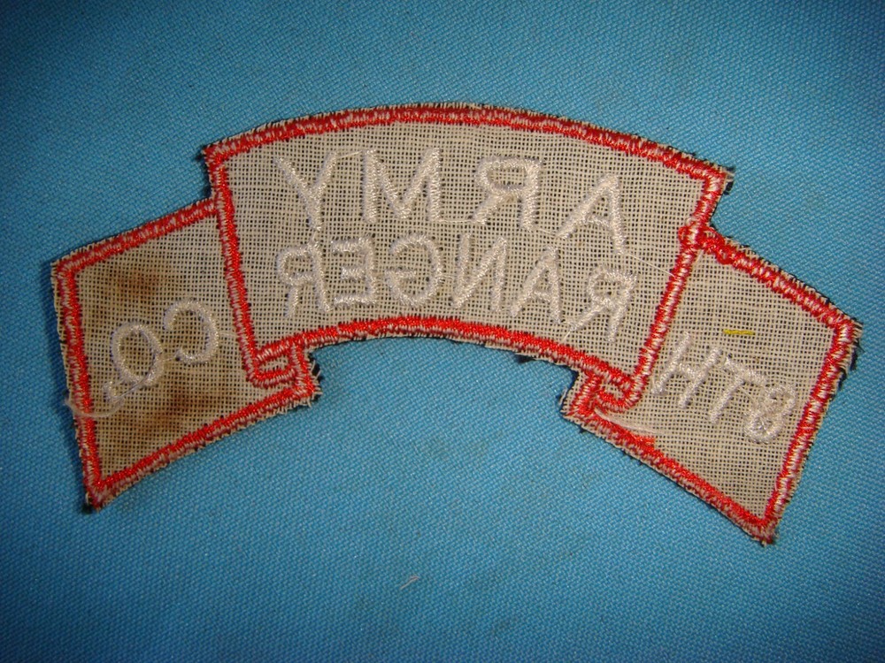 VIETNAM WAR SCROLL PATCH, US 8th AIRBORNE RANGER Co.