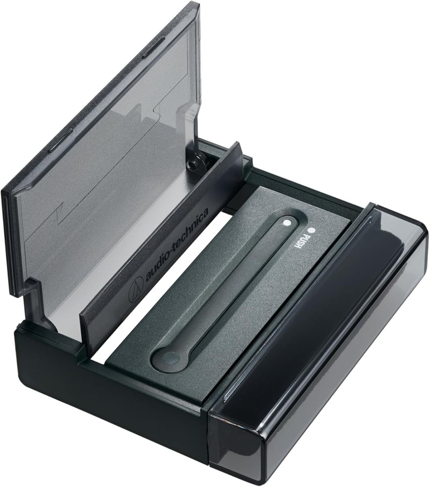 audio-technica AT6028 3in1 Record cleaner with jacket stand function AT6028
