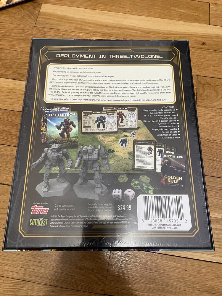 Battletech Beginner Box Set - NIB - Catalyst Game Labs