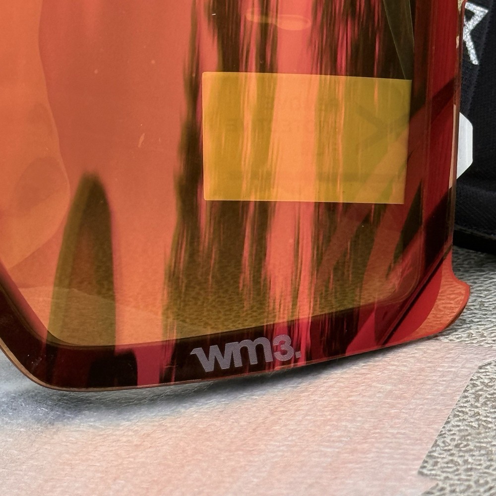 Anon WM3 Goggle Replacement Lens $130 Perceive Cloudy Burst Authentic Red