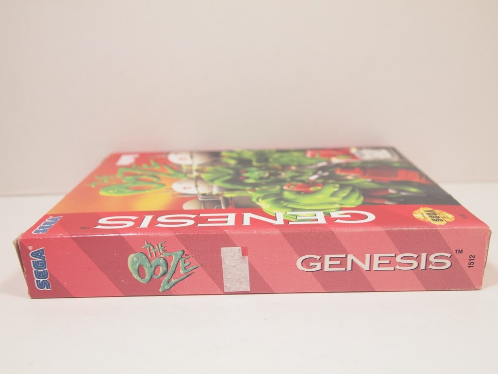 The Ooze (SEGA Genesis) Authentic CARDBOARD BOX ONLY