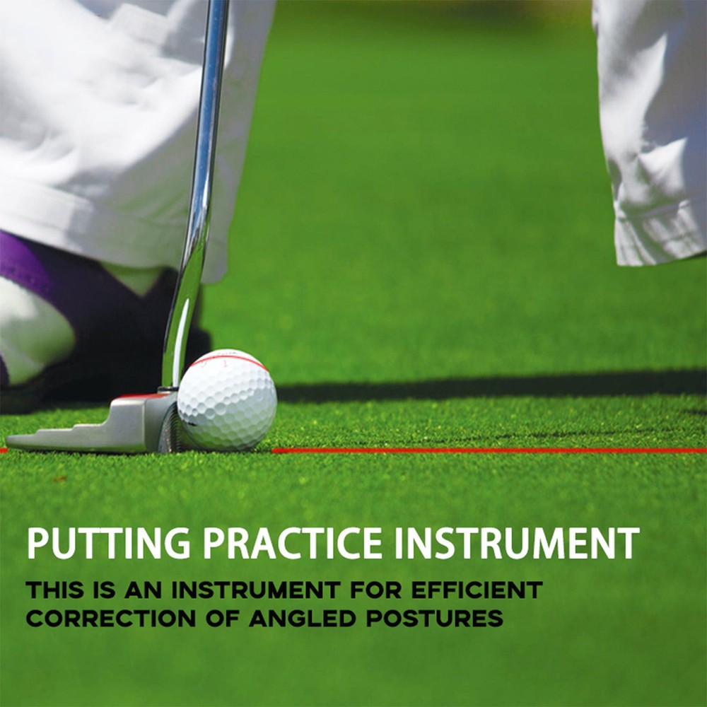 Golf Putter Laser Pointer Sight Aim Putting Line Aids Improve Practice Training