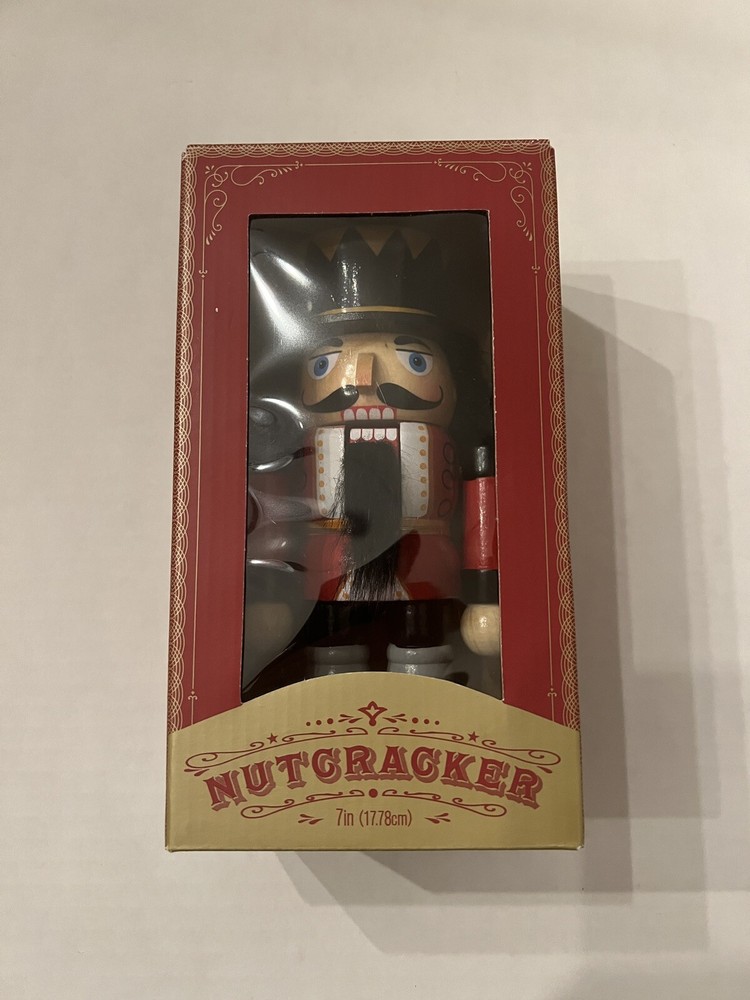 World Market 7" Holiday Nutcracker Officer - NEW