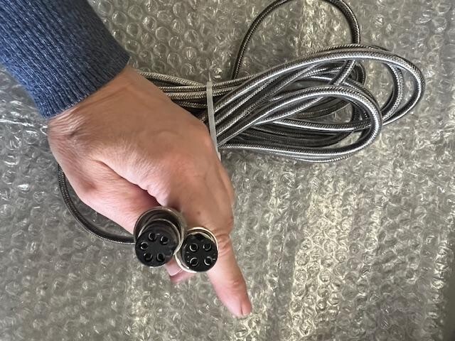 Replace Cable with connectors SS 5 x 4 for Indicator for Prime Floor scale