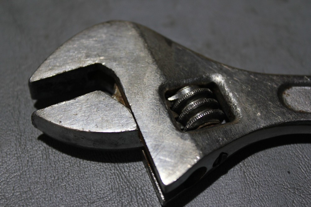 Used Sears Adjustable Wrench 30871 8"-200mm
