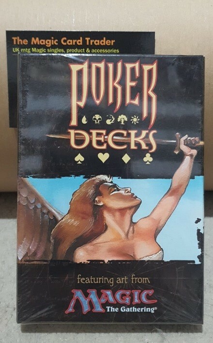 Wizards of the Coast 1998 MTG Poker Decks Factory Sealed