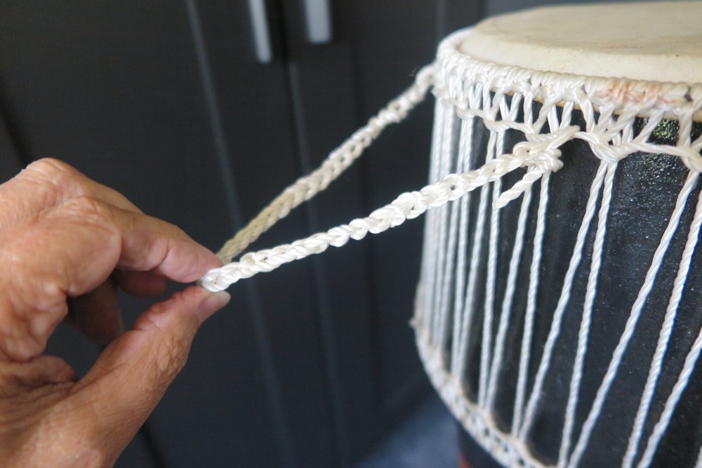QUALITY LARGE FLOOR STANDING (36") BONGO DRUM - PLS READ