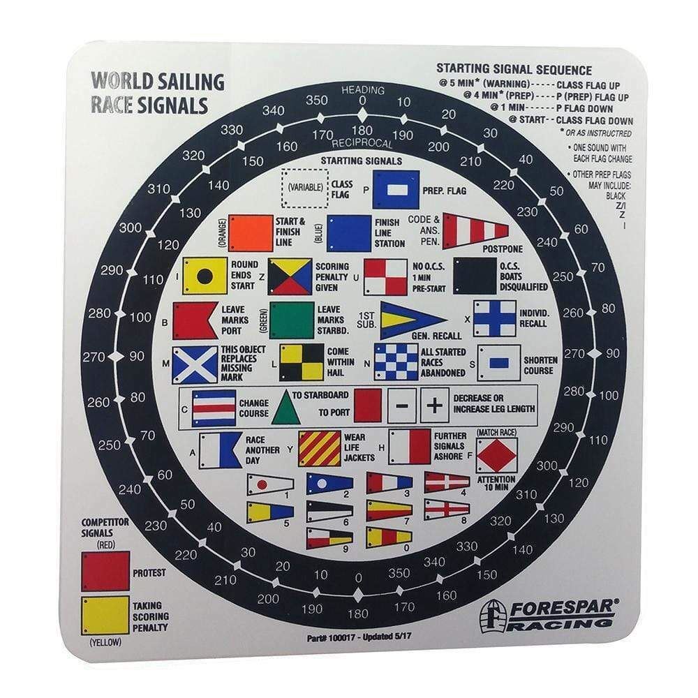 Forespar Nash 207 Racing Flag #100017