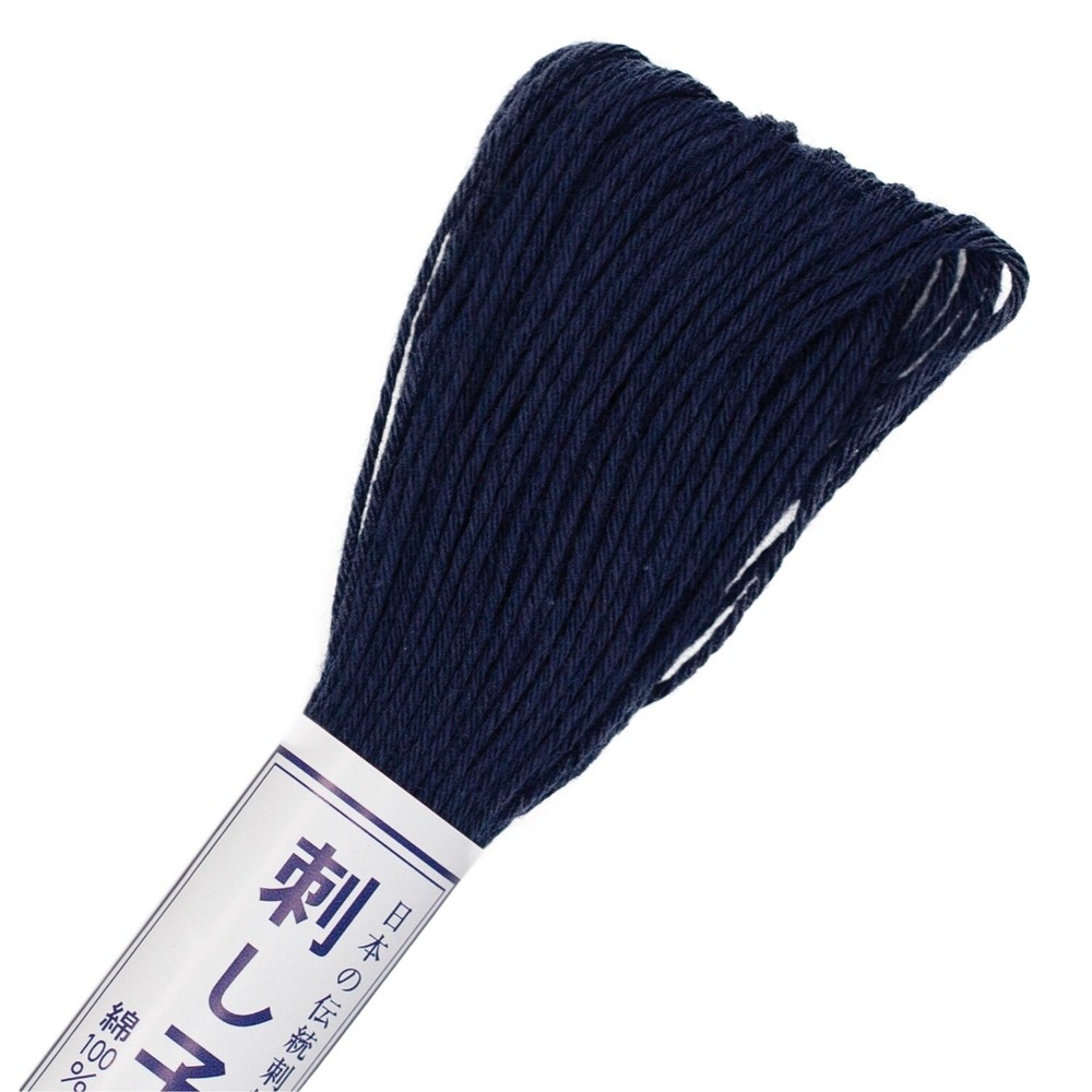 Olympus Sashiko Cotton Thread 22yd - Solid-Navy