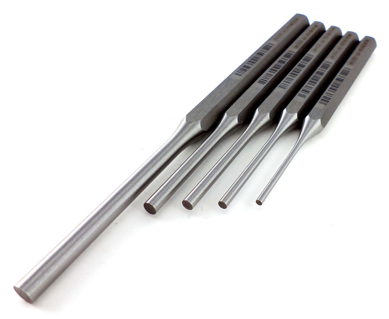 Wilde Tool 5pc Pin Punch Set MADE IN USA 3/32 – 1/4” Inch Professional Quality