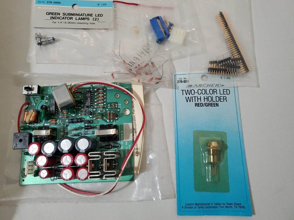 Vintage Circuit Cellar Serial EPROM Programmer 1986 Board Kit - UNTESTED AS IS