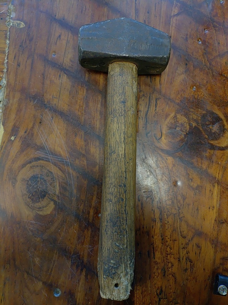 Vintage Blacksmith 2 lb.  Sledge Hammer 10" Overall Length