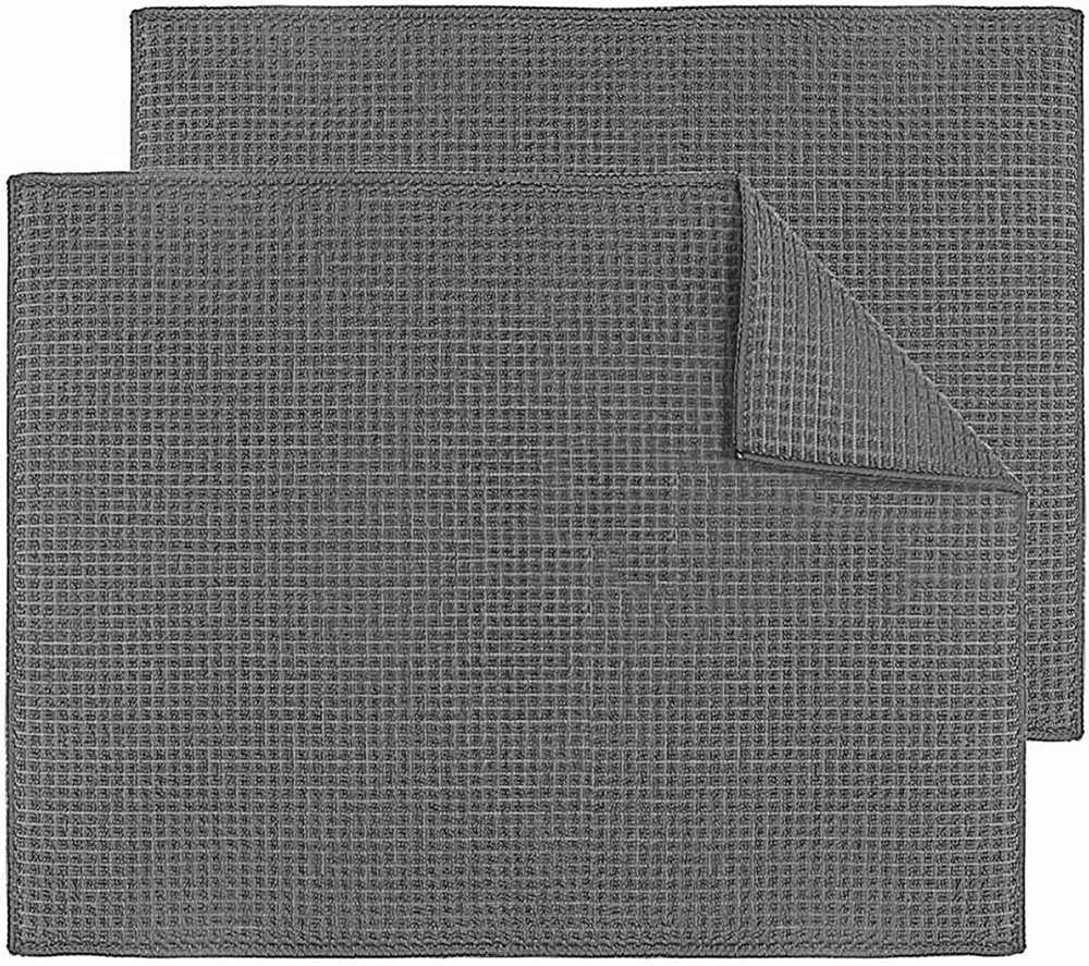 sky Microfiber Dish Drying Mat, Kitchen Counter Mats Reversible Baby
