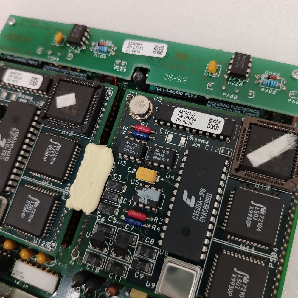 Eagle Test ASM1725 ASM1237 + ASM1751 + ASM1698 + ASM1247 + ASM2069 Board