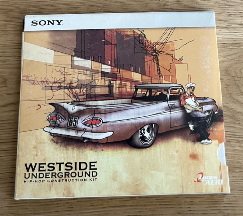 WESTSIDE UNDERGROUND - Hip Hop Construction Kit CD (data) - SONY LOOPS FOR ACID