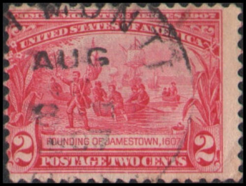 US #329 Used