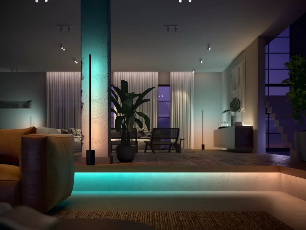 Philips Hue Bluetooth Gradient Ambiance Smart Lightstrip 6ft Base + 3ft Ext.