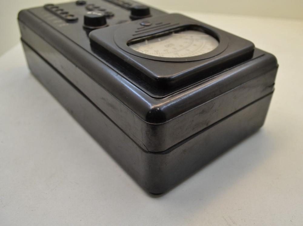 Vintage electrical measuring instrument from 1965