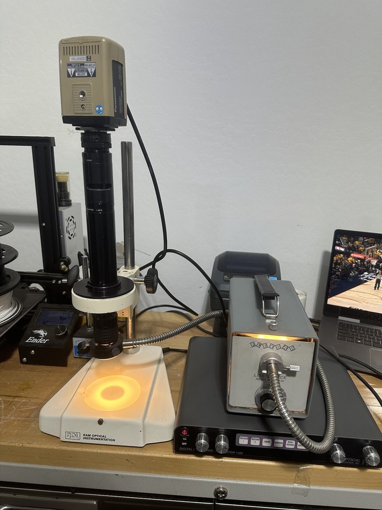 Ram optical instruments roi video microscope system - NAVITAR MICROSCOPE