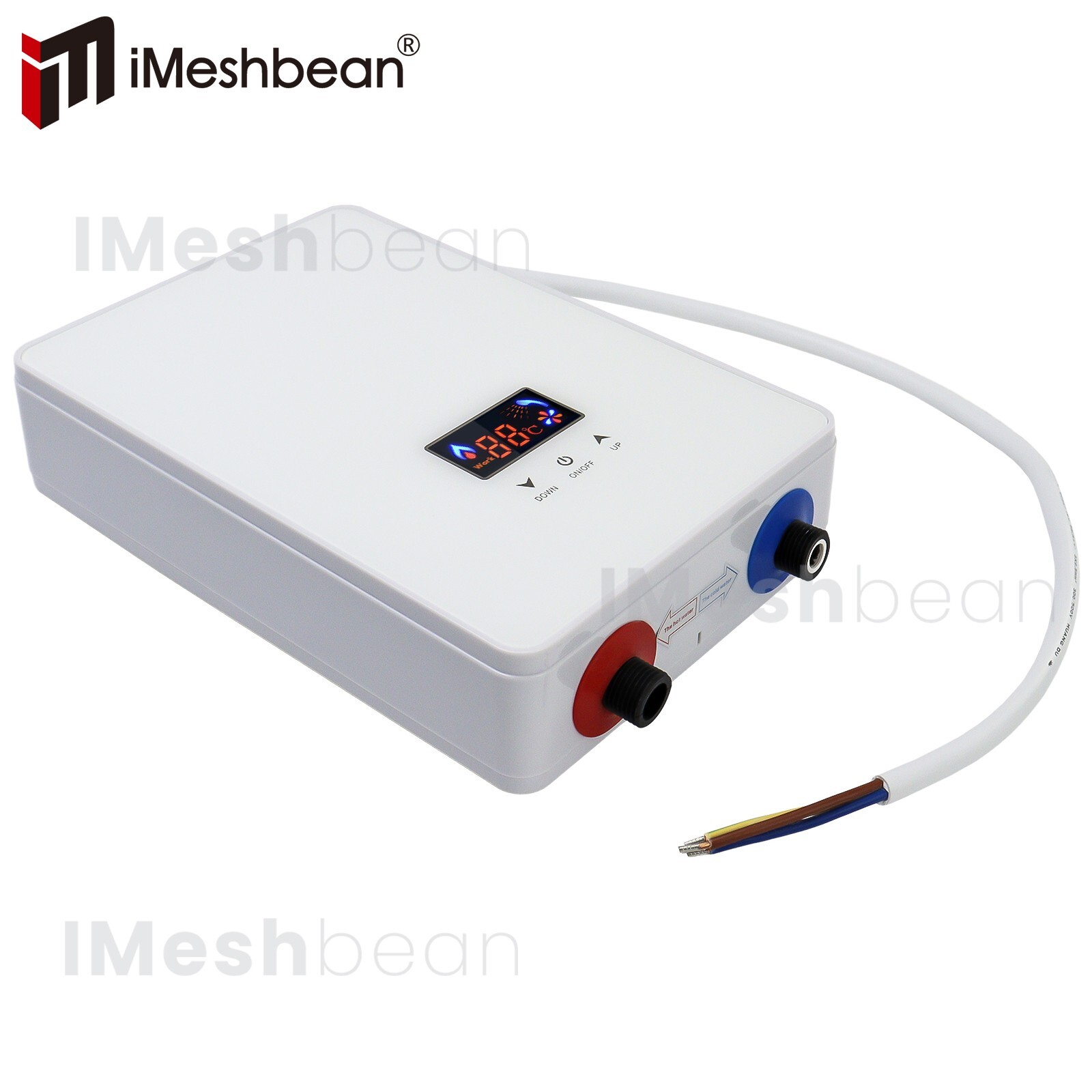 6500W Tankless Electric Hot Water Heater Instant Boiler On Demand Whole House