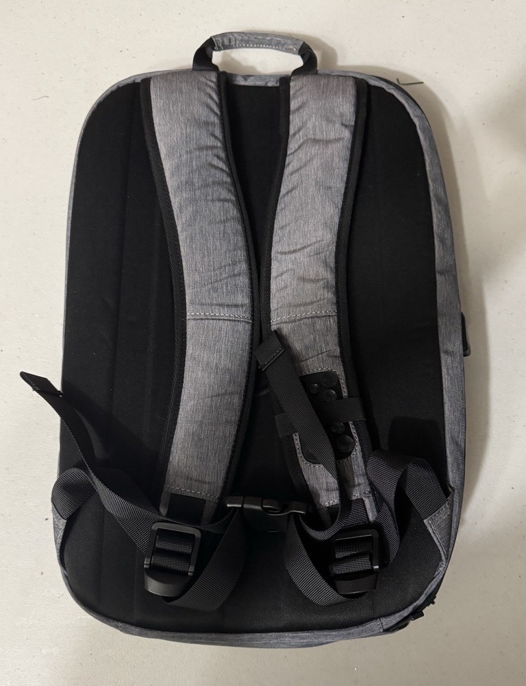 Guard Dog ProShield Smart Bulletproof Backpack w/Charger, Grey #BPGDPS100GR
