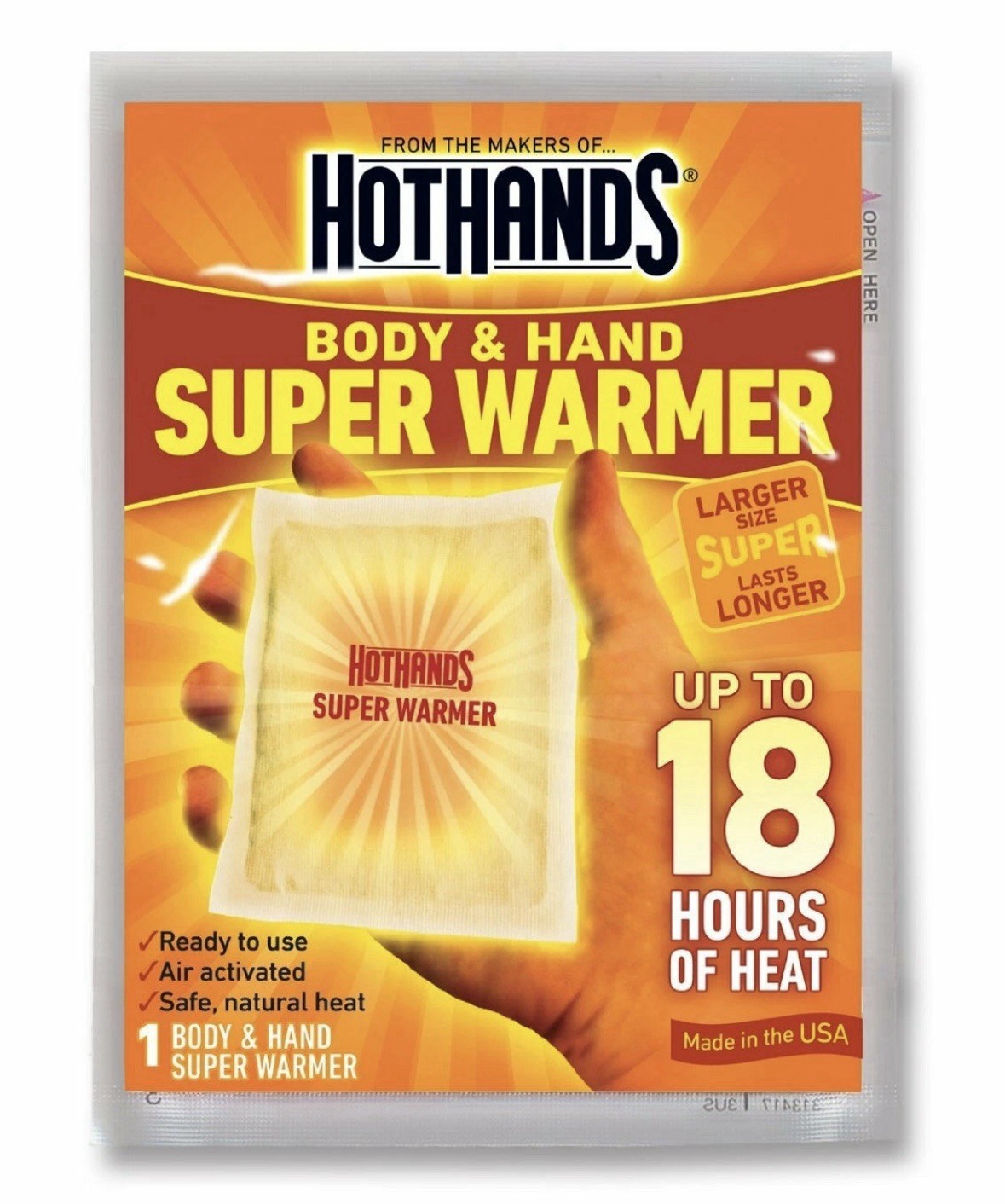 HotHands Body & Hand Super Warmer New Super Size Package (40 count)