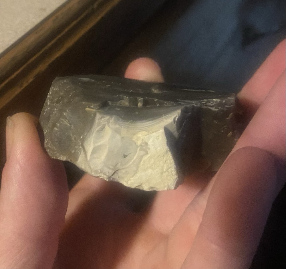 Texas Georgetown Flint Rock Quality Stone NICE EDGES Knapping Fire Making 2.79oz
