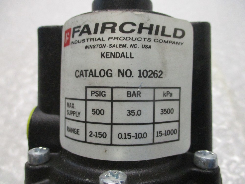 FAIRCHILD 10262 REGULATOR 500PSI NSNP