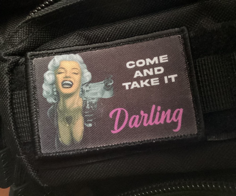Come Take it  Marilyn 2A Patch for VELCRO® BRAND Hook Fasteners [sub]