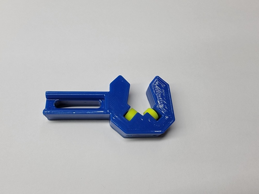 bowfishing arrow rest, 3d printed, ABS Plastic, roller guides