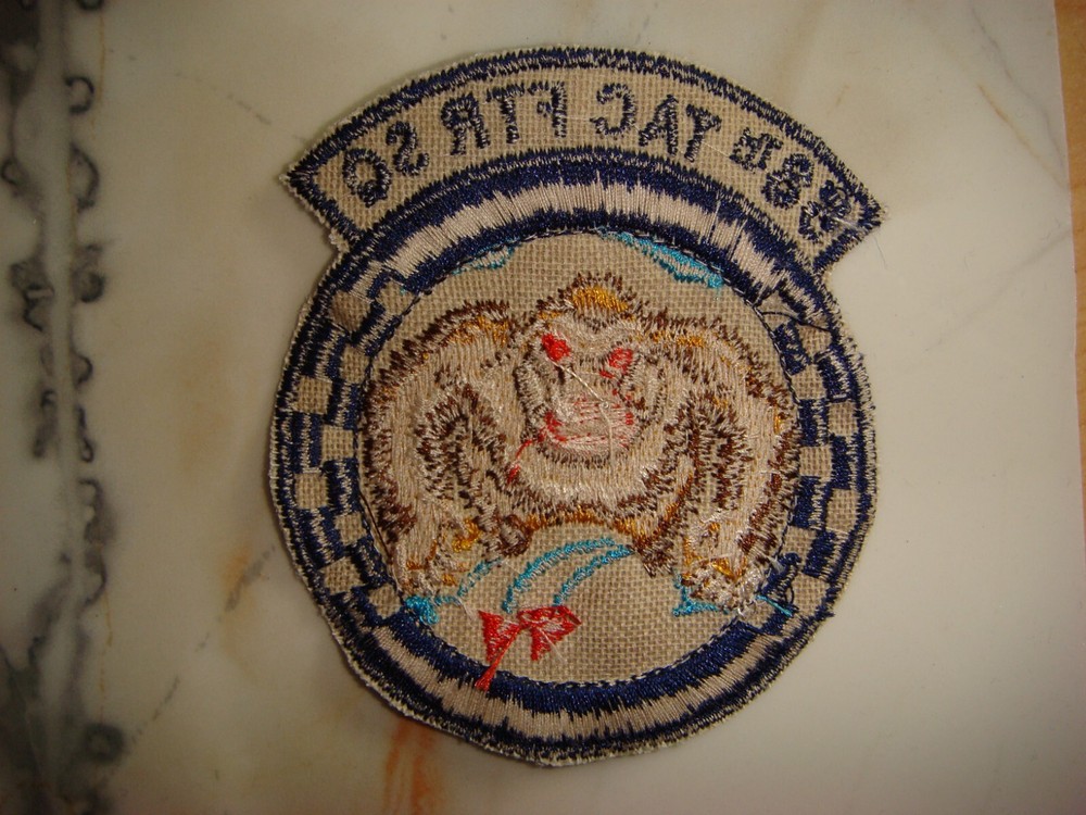 US 58th TACTICAL FIGHTER SQUADRON, VIETNAM WAR PATCH