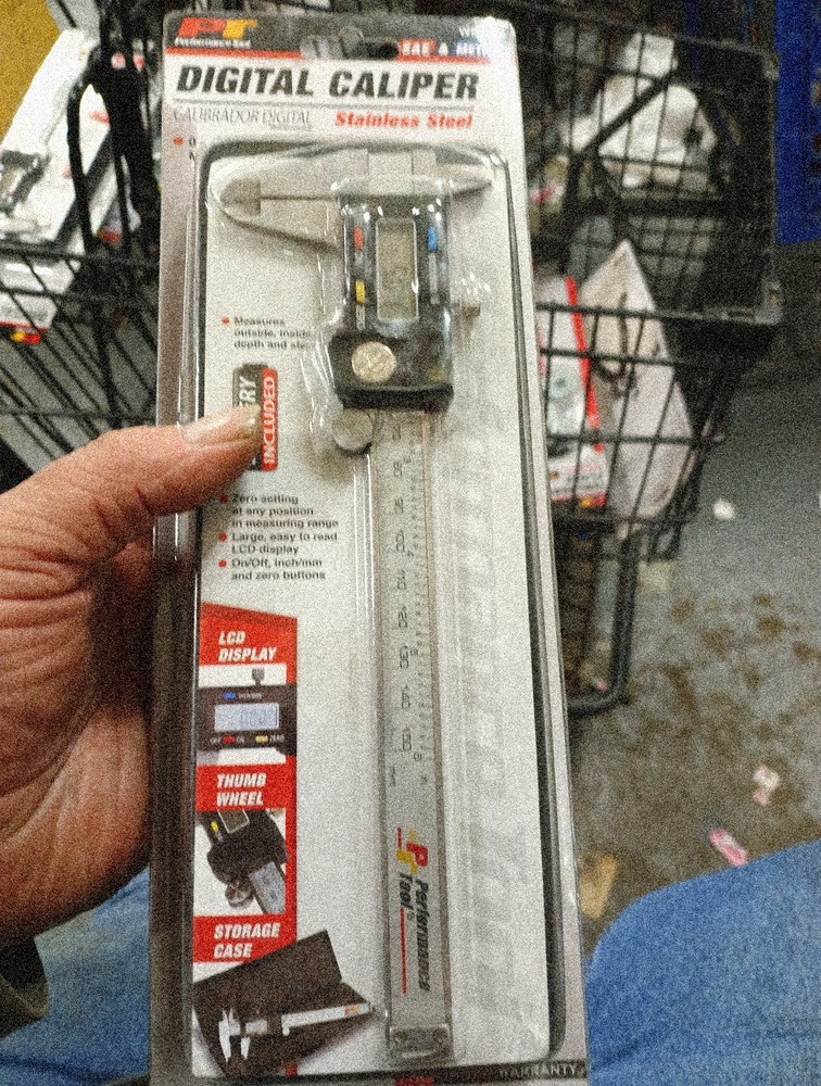 Performance Tool Digital Caliper - 0-6in W80152 .   795