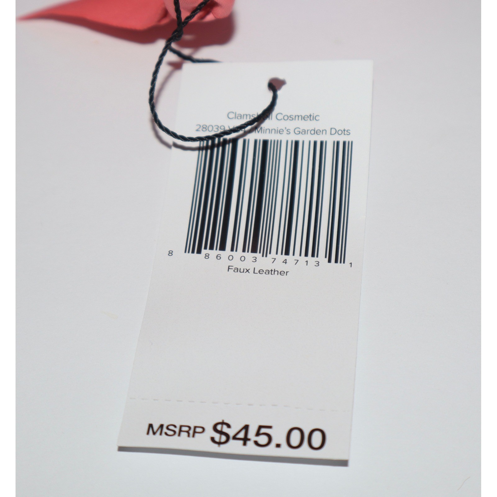 VERA BRADLEY x Disney Clamshell Cosmetic Minnie's Garden Dots NEW