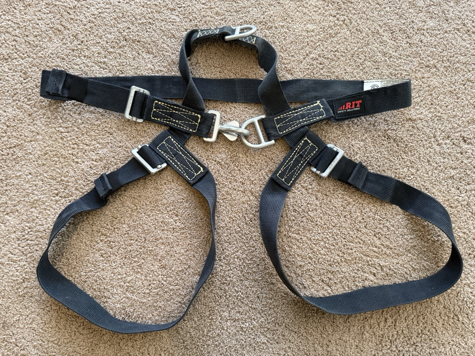 FIREFIGHTER RESCUE HARNESS CLASS 2 TURNOUT RIT SAFETY SOLUTIONS SIZE 28"-54"