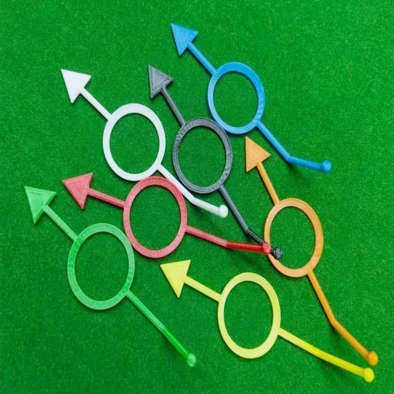10Pcs Pool Billiard Aiming Guide Replacement Ball Position Marker Enduring
