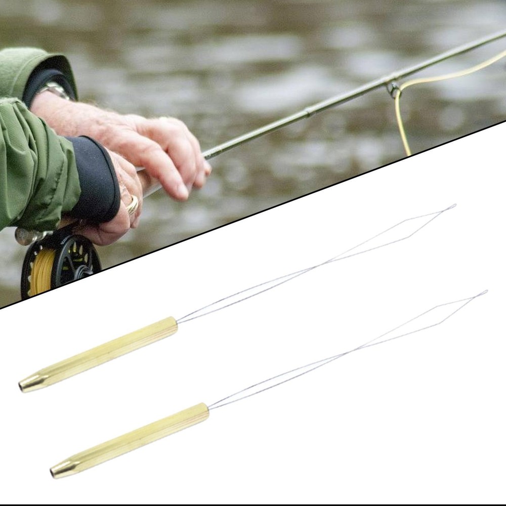 2x Bobbin Threader for Fly Tying Fly Tying Equipment Fly Tying Tool