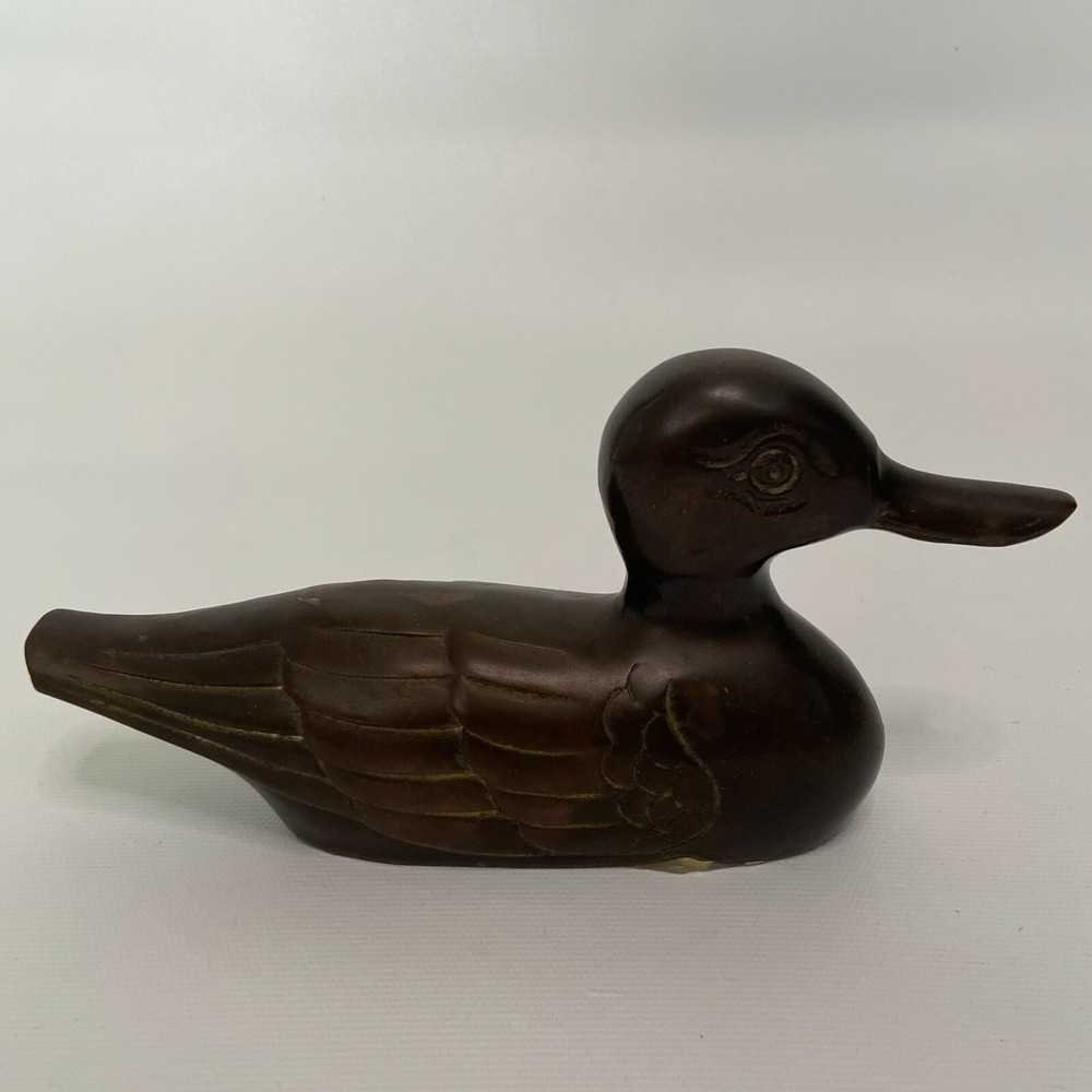 Bronze Figurine Statue Duck