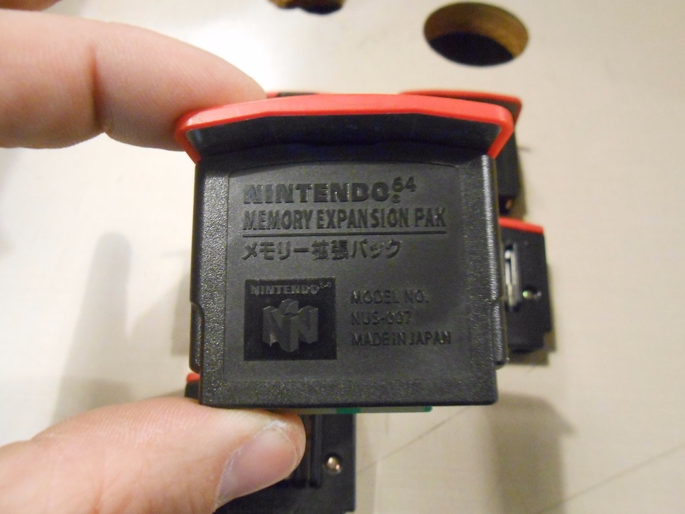 Nintendo 64 N64 System Memory Expansion Pack/Pak OFFICIAL/AUTHENTIC/OEM Tested!
