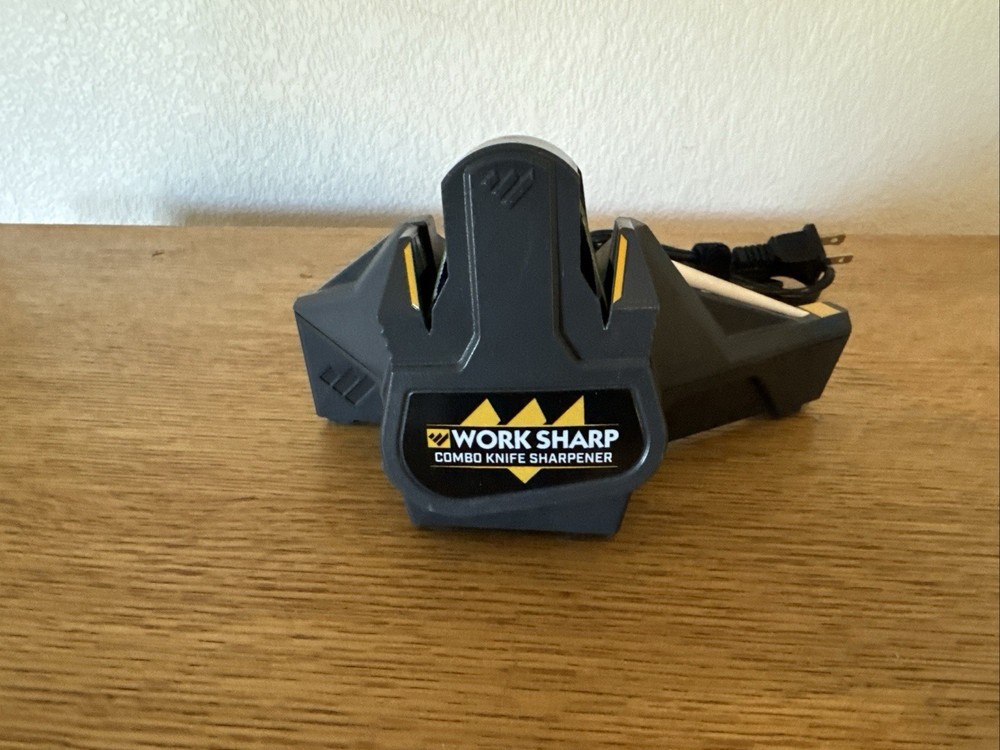 Work Sharp WSCMB Combo Electric Manual Knife Sharpener