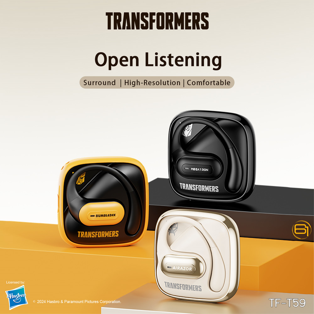 Transformers TF-T59 Ear-Hook Wireless Bluetooth Earbuds with Mic - Airazor™