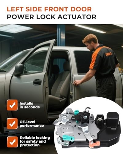 Front Left Driver Side Door Lock Actuator Motor – Compatible with 2003–2008