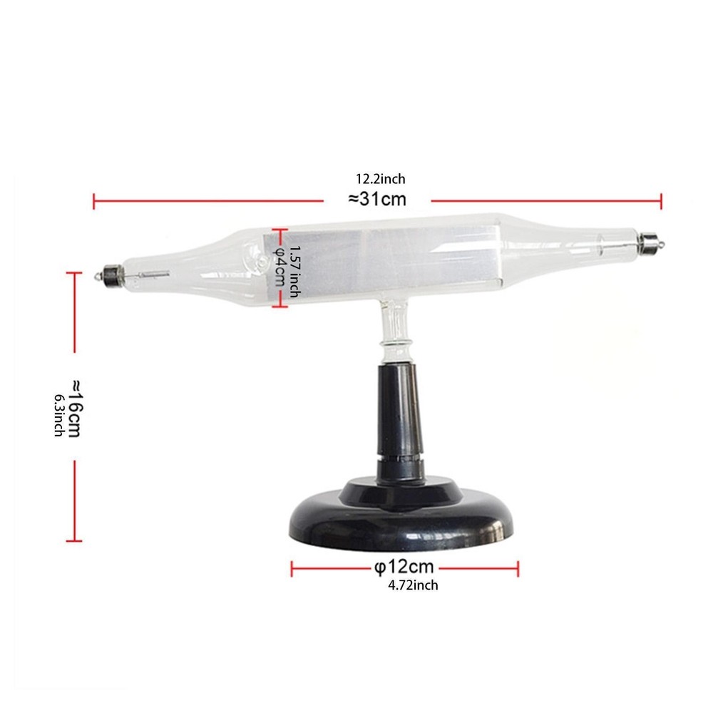 Cathode Ray Tube Use Series Effect for Physics Experiments Students Training